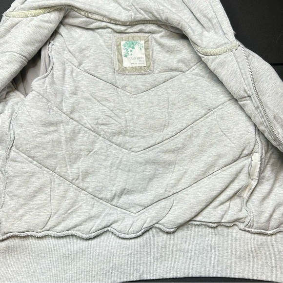 Girls Old Navy Jacket/Coat with Hoodie Size Small Gray - Picture 8 of 12